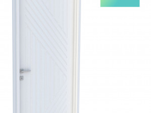 room door type 15 3D 模型