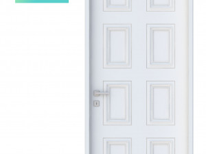 room door type 16 3D Model