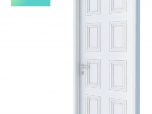 room door type 16 3D Model