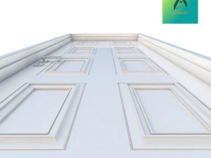 oda kapısı tipi 16 3D Model