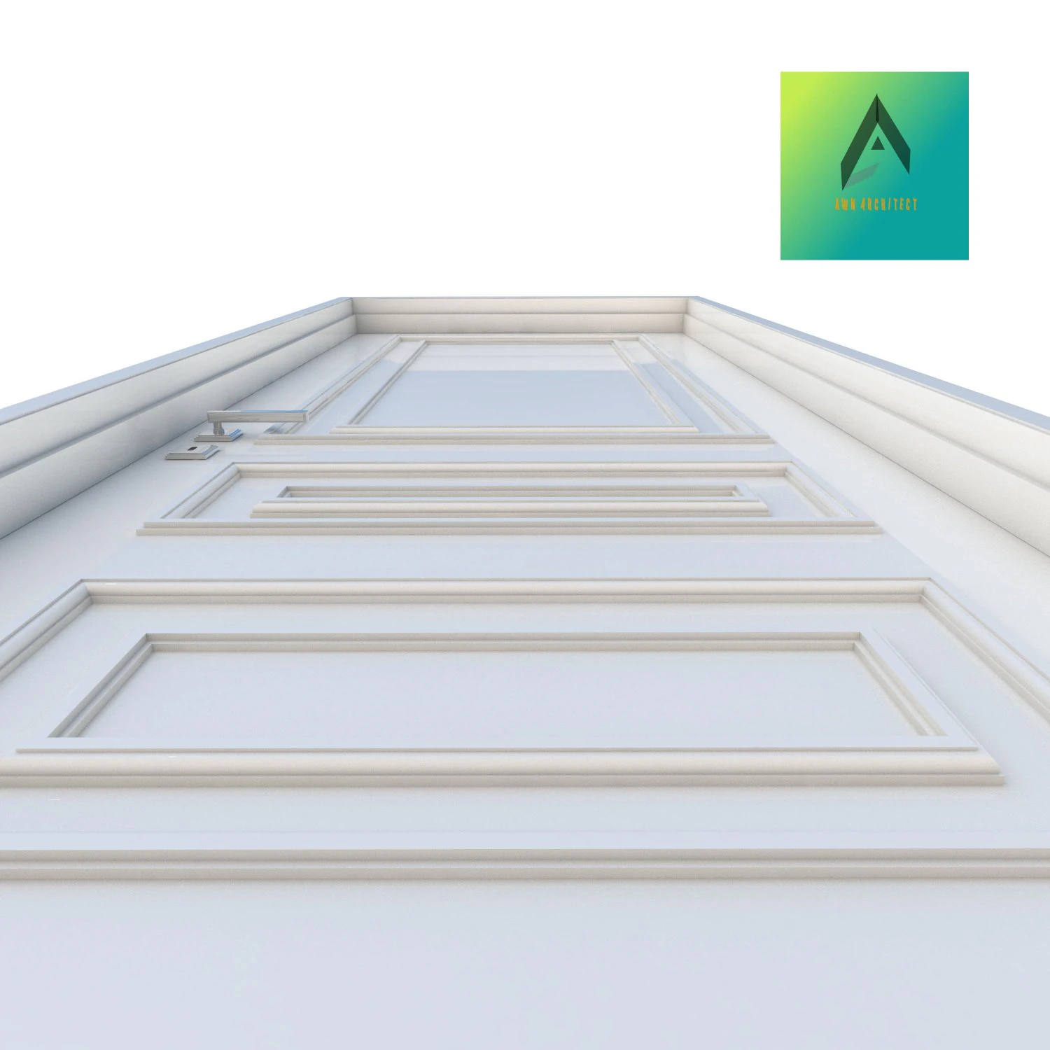 porta do quarto tipo 21 Modelo 3D .c4d .max .obj .3ds .fbx .stl .blend 