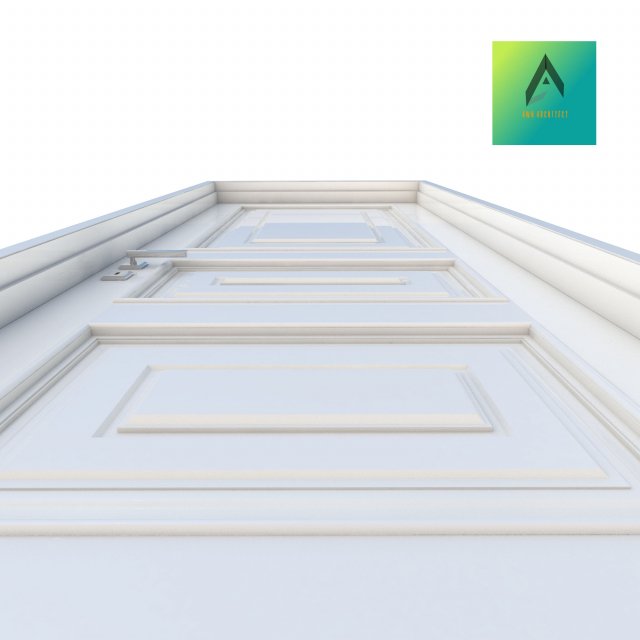 room door type 22 3D-Modell .c4d .max .obj .3ds .fbx .stl .blend 