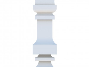 baluster model 7 Model 3D