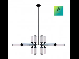 lampada a sospensione lampadario design Modello 3D