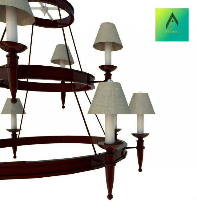 pendant lamp chandelier design 3D 모델 .c4d .max .obj .3ds .fbx .stl .blend