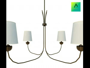 吊灯lk设计 3D 模型