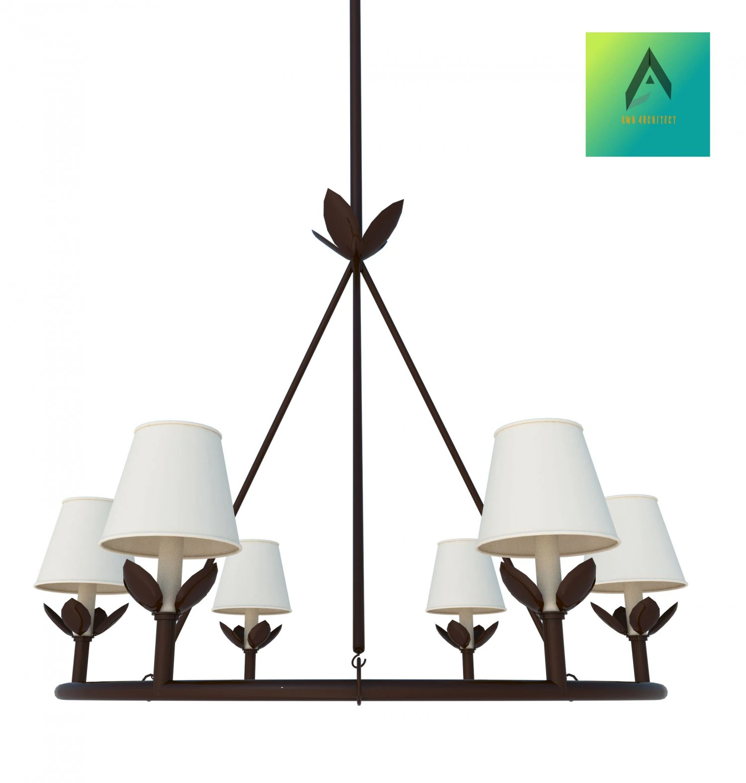 pendant lamp vaughan design 3D Model .c4d .max .obj .3ds .fbx .stl .blend