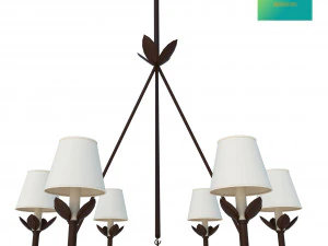 lampada a sospensione design Vaughan Modello 3D