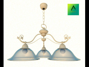 pendant lamp creval galia design 3D Model
