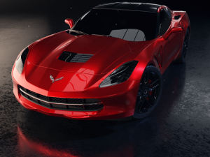 chevrolet corvette stingray car 3D मॉडल