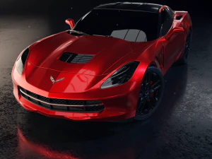 chevrolet corvette stingray car 3D Model