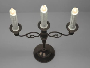 candle 3D Model
