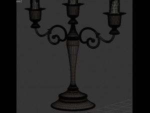 candle Model 3D