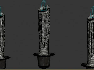 candle 3D Model