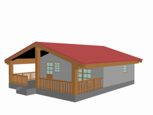 house Modelo 3D