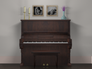 piano Modelo 3D