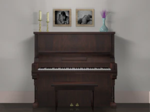 piano 3D Model
