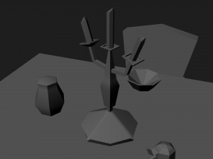 festive table from world of warcraft 3D Model