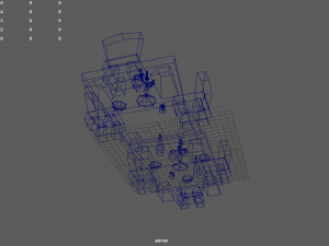 festive table from world of warcraft 3D Model