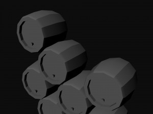 barrels from world of warcraft Model 3D