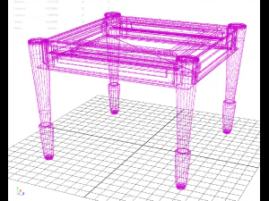 chess table 3D Model