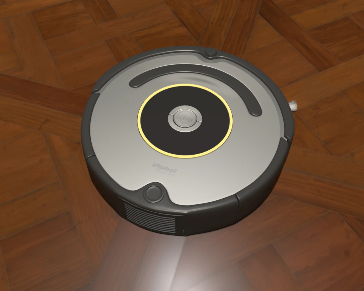 irobot 3D Model .c4d .max .obj .3ds .fbx .stl .blend 