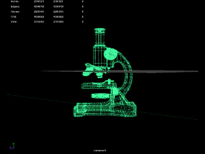 microscope 3D Model