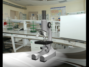 microscope 3D Модель