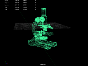 microscope 3D Model