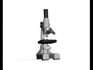 microscope 3D Model