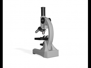 microscope 3D Model