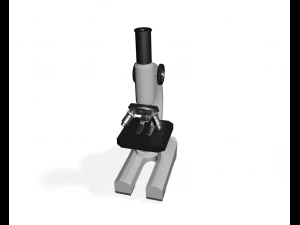 microscope 3D Model