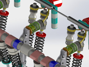 multiair engine fiat 3D मॉडल