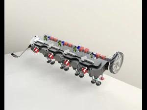 multiair engine fiat 3D Model