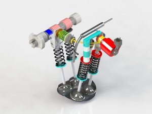 multiair engine fiat 3D मॉडल