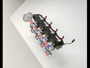multiair engine fiat 3D मॉडल