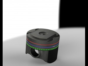 piston Modelo 3D