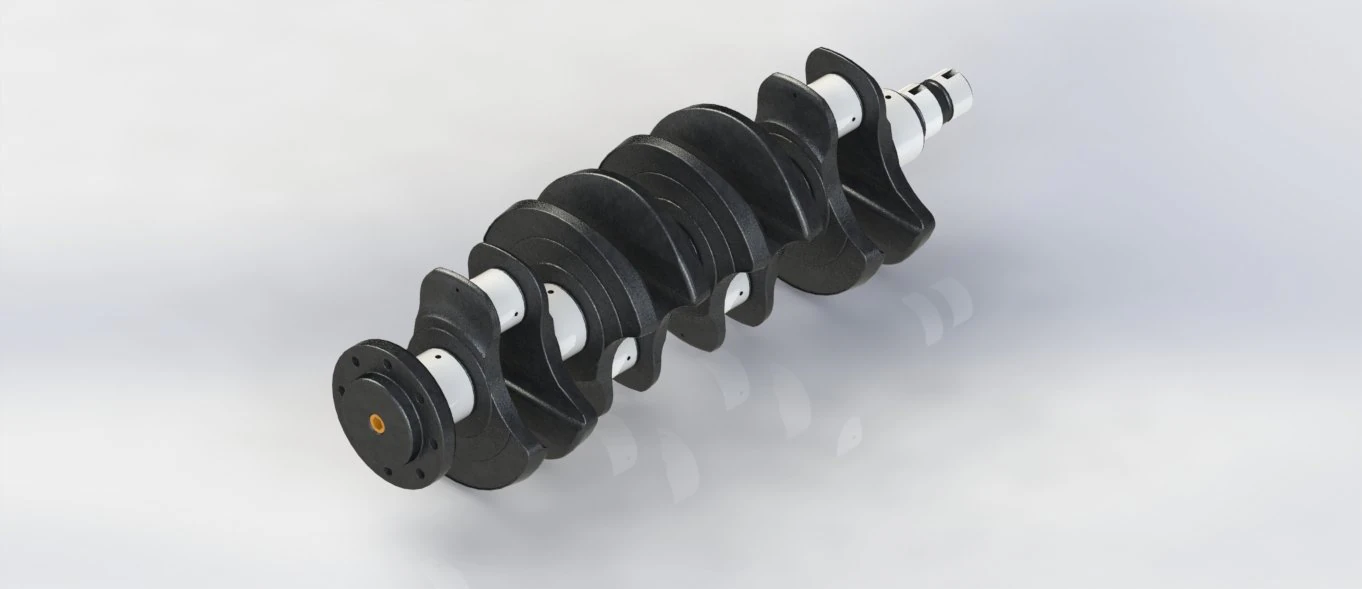 cranckshaft 3D Model .c4d .max .obj .3ds .fbx .stl .blend