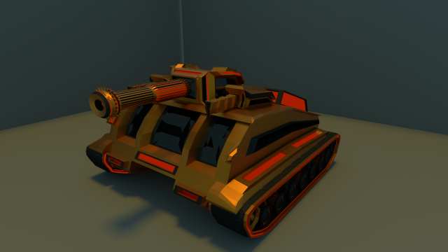 tank 3D 模型 .c4d .max .obj .3ds .fbx .stl .blend 