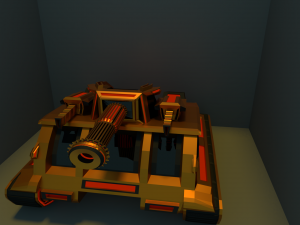 tank 3D 模型