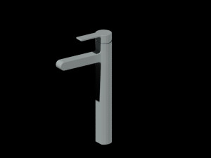 autocad 3d block drawing tall single-lever wash basin mixer 3D 모델