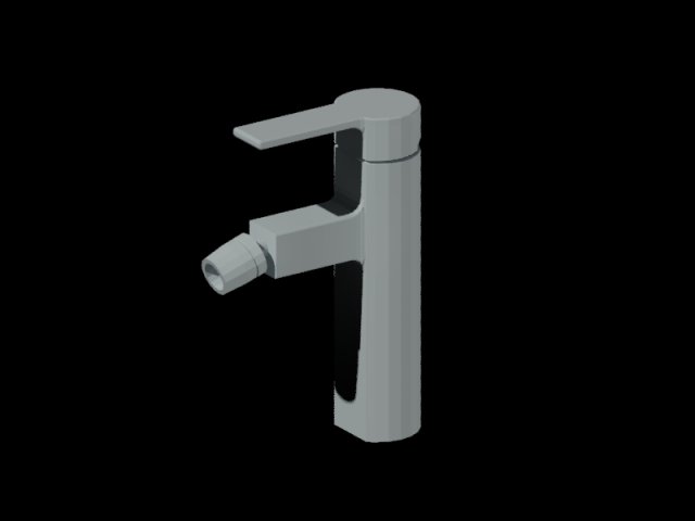 3d auto cad block single-lever wash basin mixer Modèle 3D .c4d .max .obj .3ds .fbx .stl .blend 