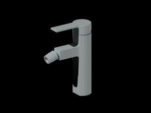 3d auto cad block single-lever wash basin mixer 3D 모델