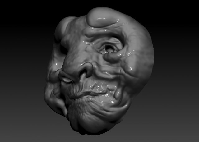 mr cloud Modelo de impresión 3D .c4d .max .obj .3ds .fbx .stl .blend 