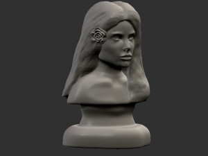 young woman 3D मॉडल