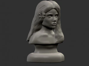 young woman 3D Model