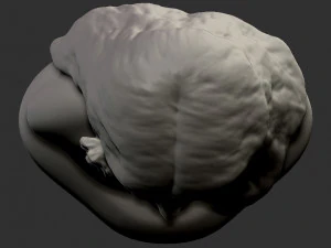 young woman 3D Model