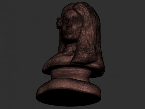 young woman 3D मॉडल
