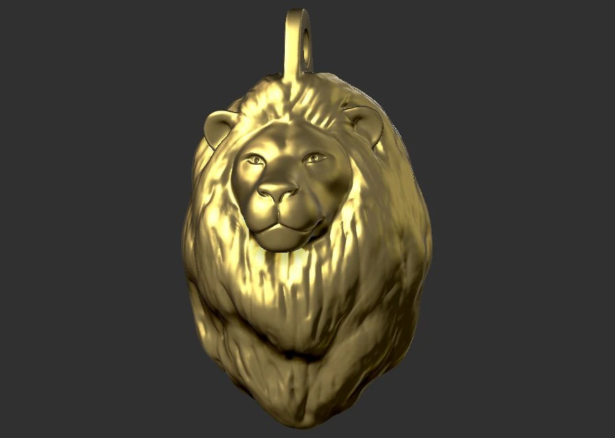 colar de le&atilde;o Modelo 3D .c4d .max .obj .3ds .fbx .stl .blend 