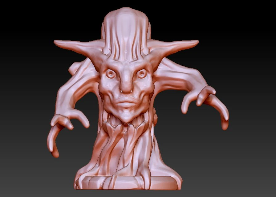 devil tree 3D Model .c4d .max .obj .3ds .fbx .stl .blend 